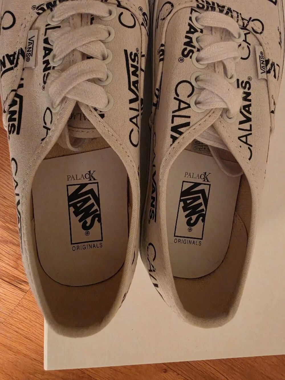 Palace x Calvin Klein x Vans CalVans Authentic LX Sz 8